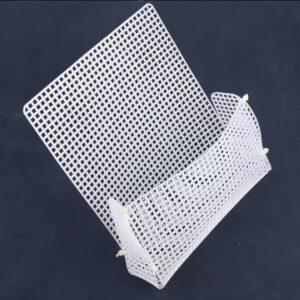 רשת פלסטיק לסריגת תיק